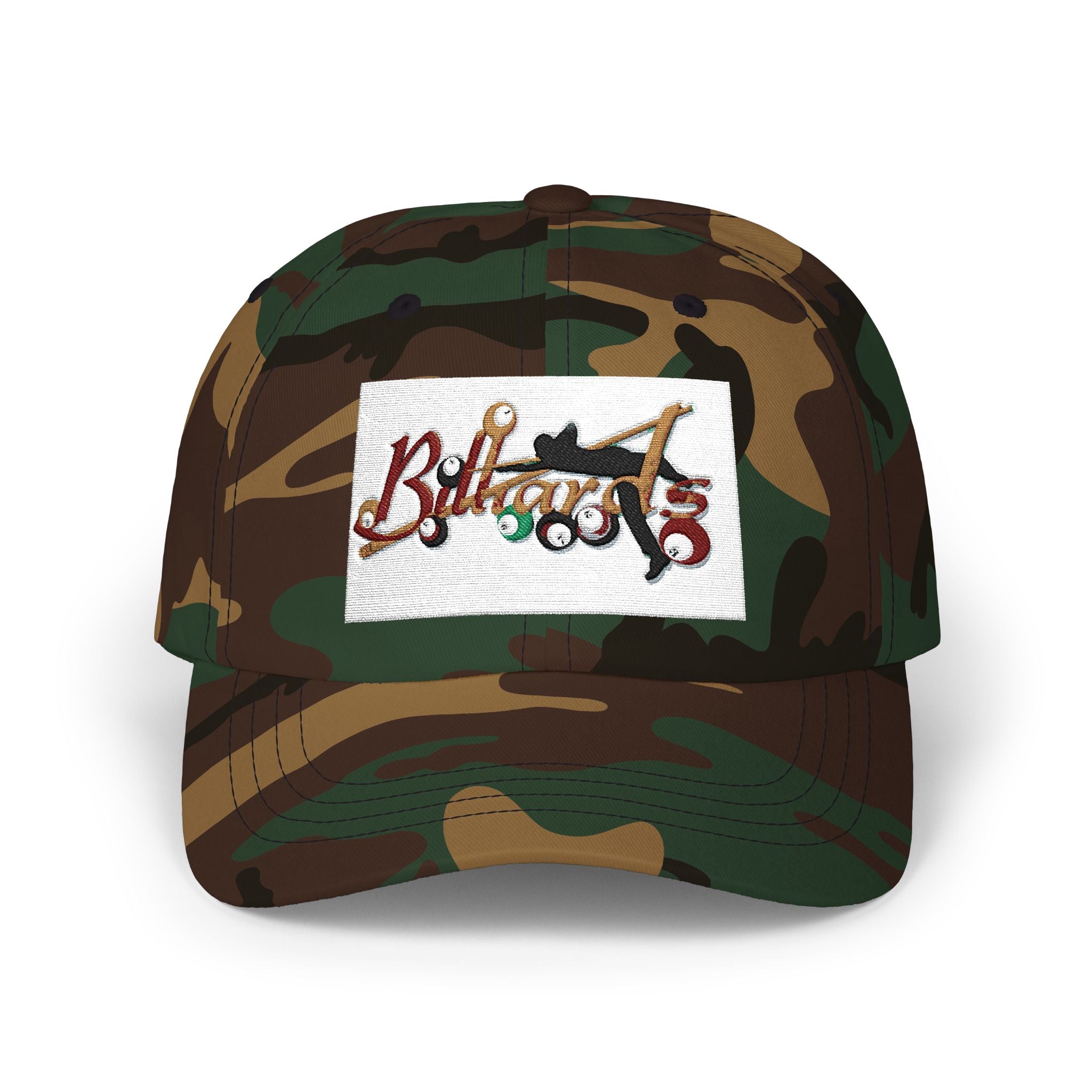 Billiards Dad Cap – Classic Pool Hat for Cue Sports Fans