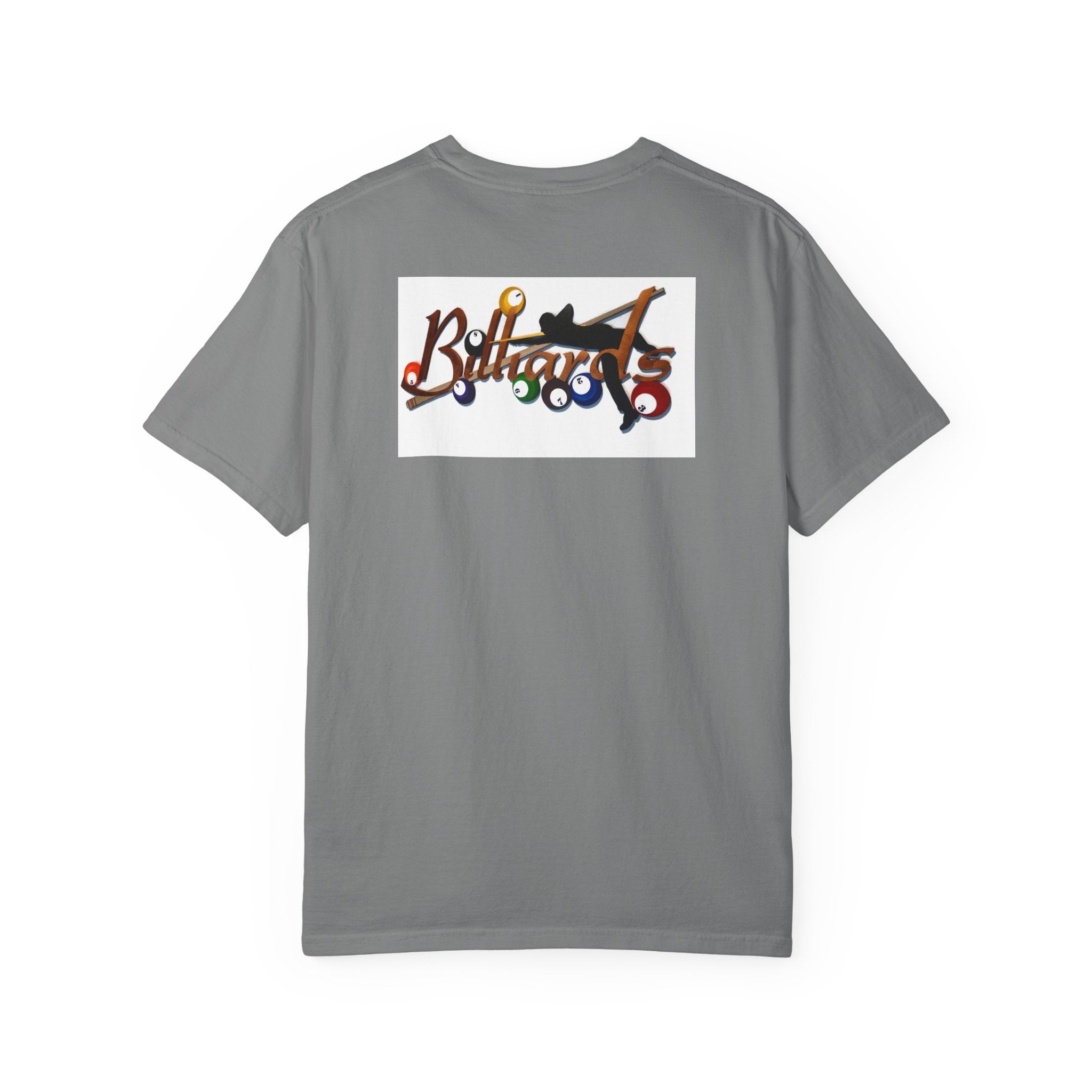 Dog Pool Players T-Shirt — Funny Billiards Animal Graphic Tee